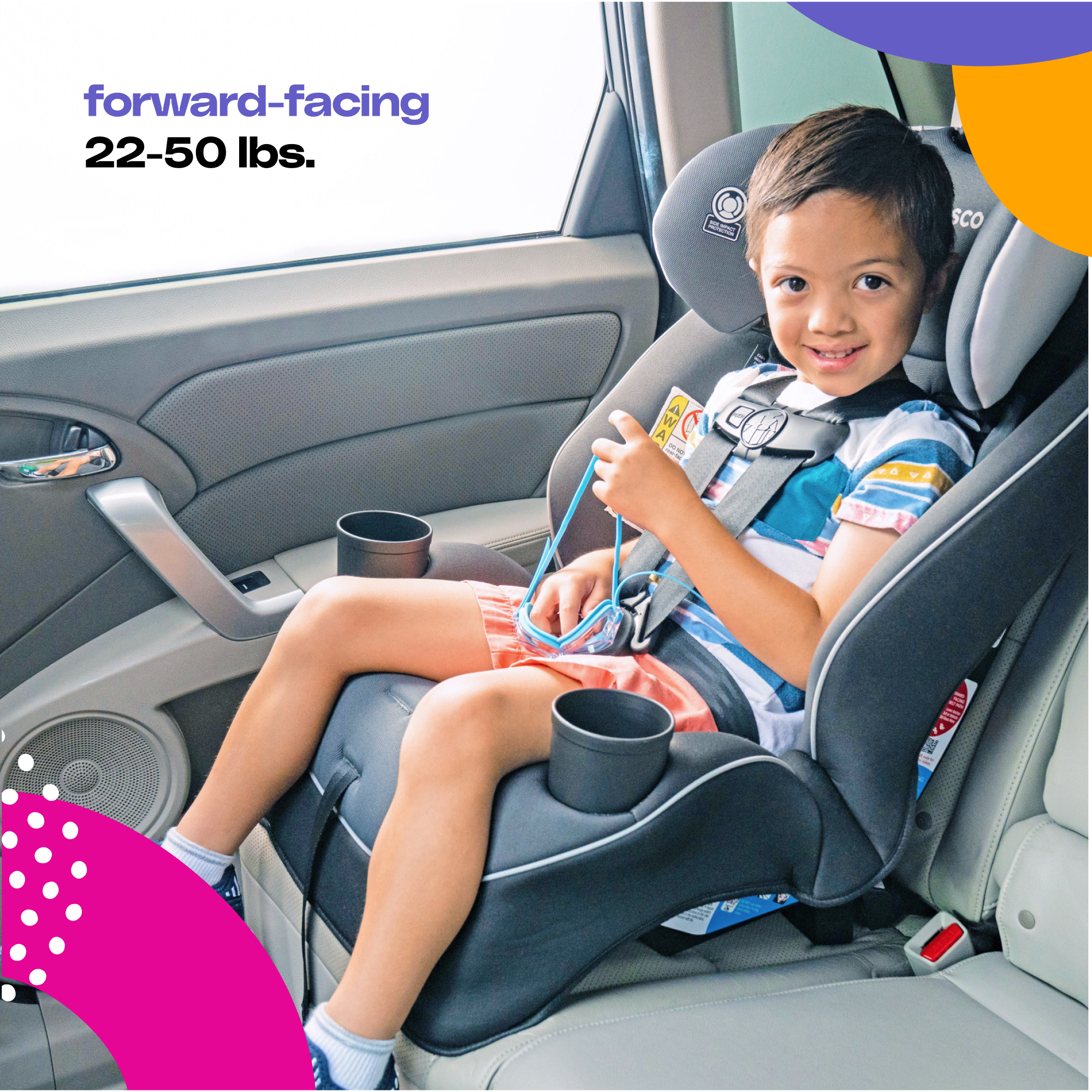 Rear Facing Cosco Next Car Seat Booster Seat Belt Cosco Scenera