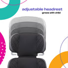 Pronto!™ Trend Belt-Positioning Booster Car Seat - adjustable headrest grows with child