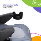 Finale DX 2-in-1 Booster Car Seat - dishwasher-safe cup holder