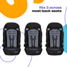 Finale 2-in-1 Booster Car Seat - fits 3 across most back seats
