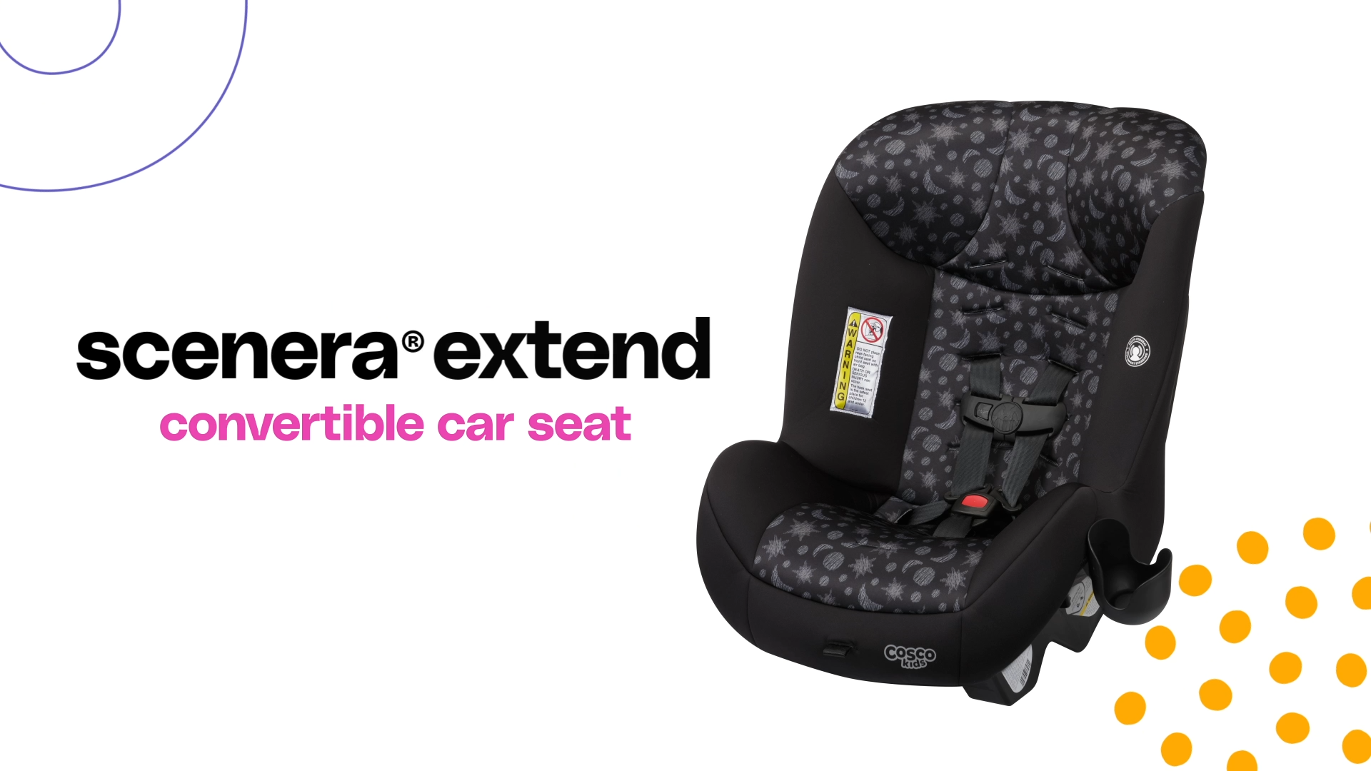 Cosco Kids Scenera® Extend Convertible Car Seat